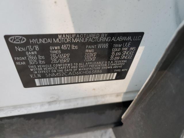 2019 HYUNDAI SANTA FE S - 5NMS2CAD6KH063886