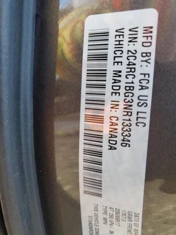 2022 CHRYSLER PACIFICA T - 2C4RC1BG3NR133346