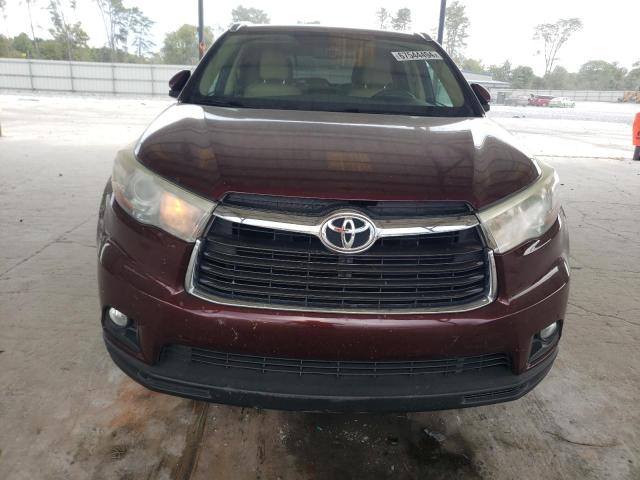 VIN 5TDKKRFH2GS187124 2016 Toyota Highlander, Xle no.5