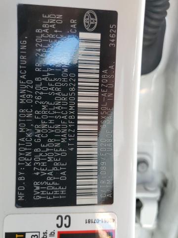 2021 TOYOTA AVALON NIG 4T1EZ1FBXMU058220
