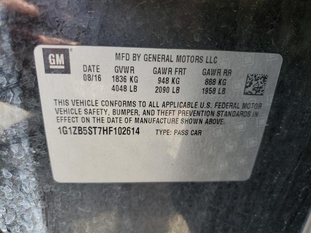 2017 CHEVROLET MALIBU LS - 1G1ZB5ST7HF102614