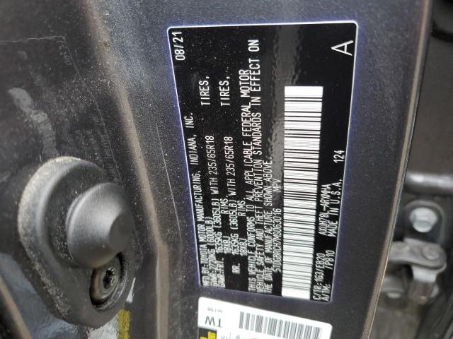 2021 TOYOTA HIGHLANDER - 5TDGBRCH7MS063016