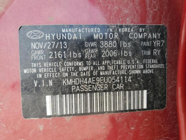 2014 HYUNDAI ELANTRA SE - KMHDH4AE9EU054114