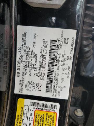 2017 LINCOLN CONTINENTA 1LN6L9NC4H5605965