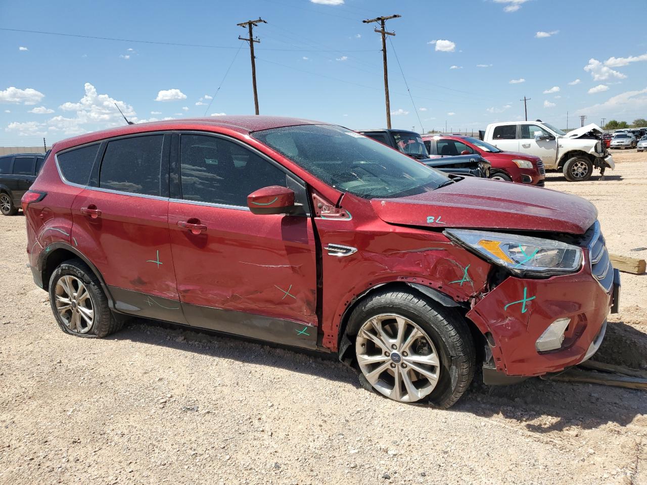 Lot #2893319658 2019 FORD ESCAPE SE