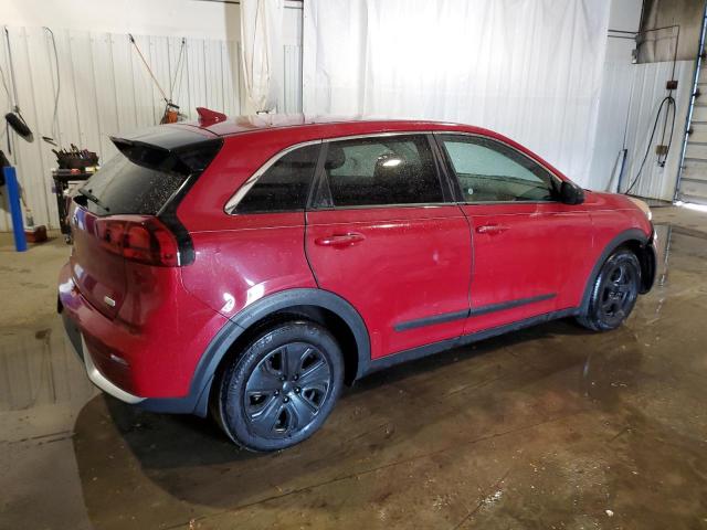 KIA NIRO FE 2017 red  hybrid engine KNDCB3LC4H5036299 photo #4