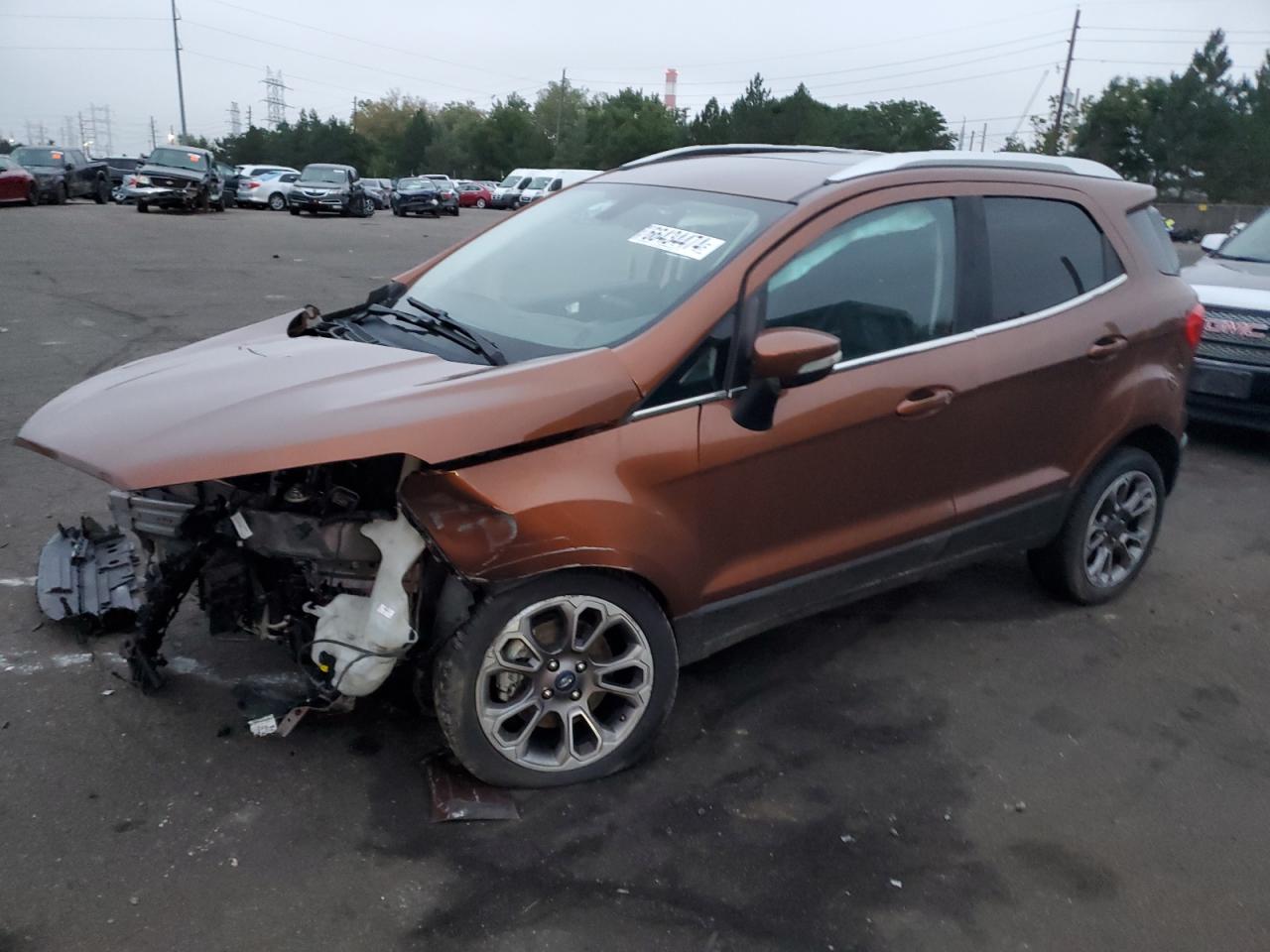 Lot #2888785476 2020 FORD ECOSPORT T