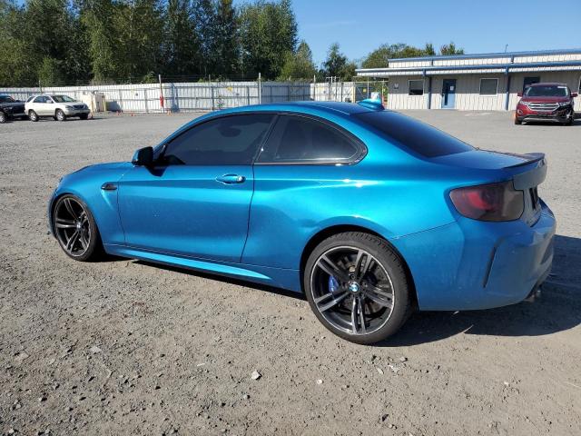 BMW M2 2017 blue  gas WBS1H9C56HV886695 photo #3