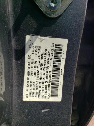 2017 HONDA ACCORD SPO - 1HGCR2F59HA010812