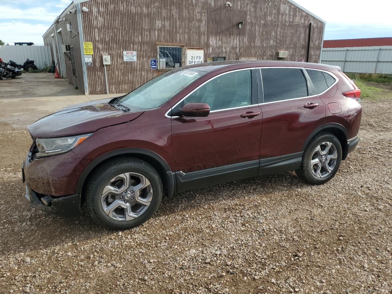 Lot #2836357531 2019 HONDA CR-V EXL