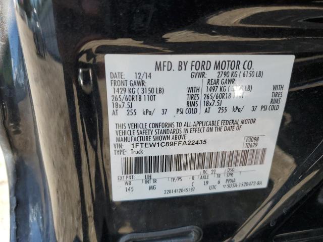 VIN 1FTEW1C89FFA22435 2015 Ford F-150, Supercrew no.13