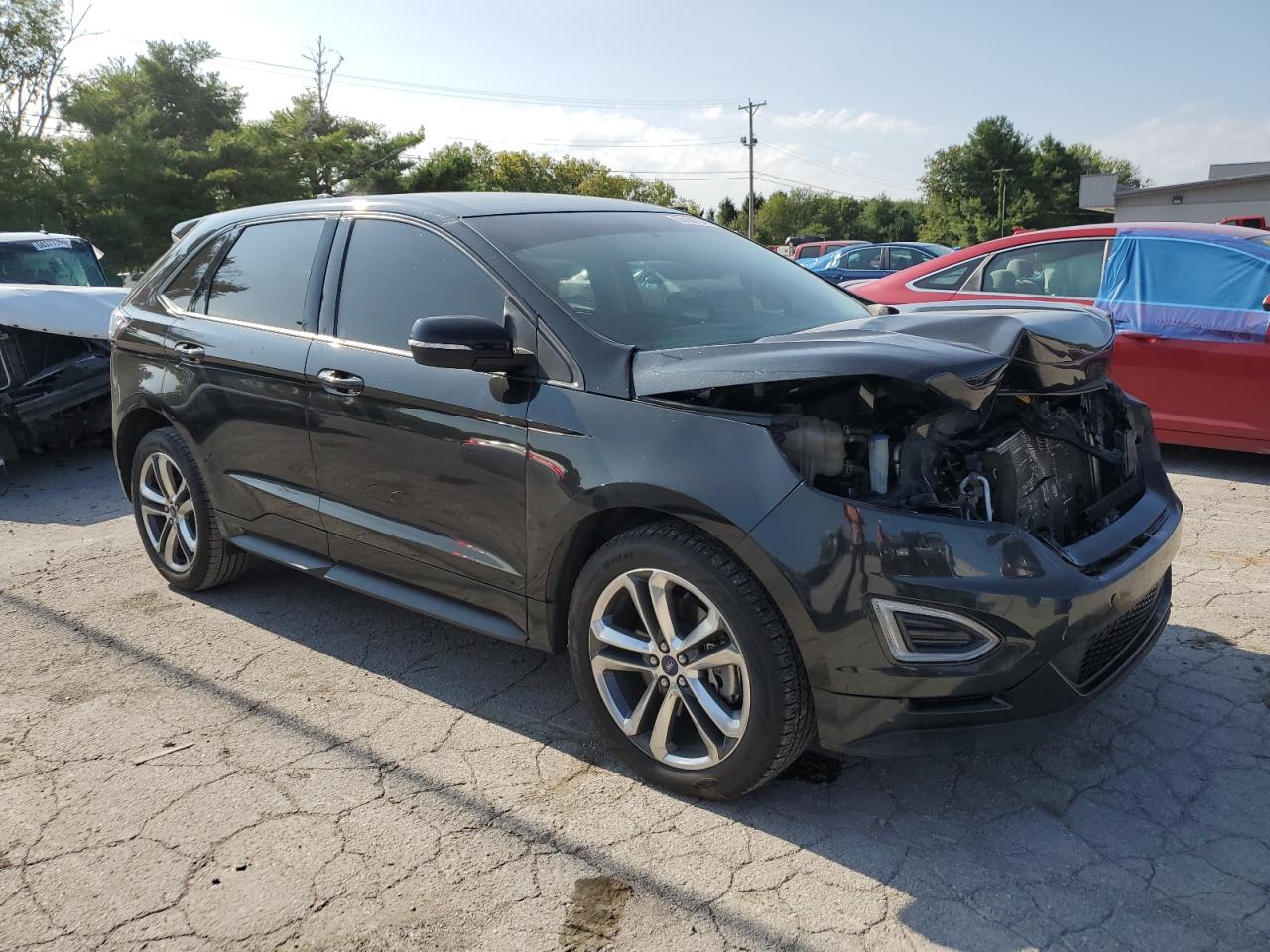 Lot #2855297353 2015 FORD EDGE SPORT