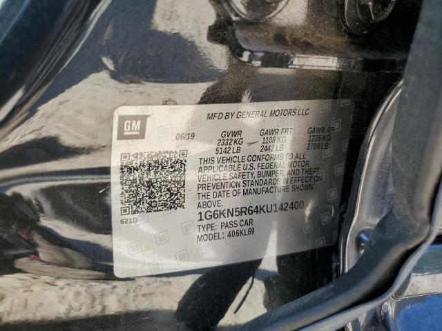 2019 CADILLAC CT6 SPORT 1G6KN5R64KU142400