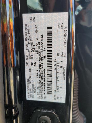 2023 FORD F150 SUPER - 1FTEW1EP1PFA94638