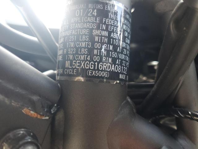2024 KAWASAKI EX500 ML5EXGG16RDA08132