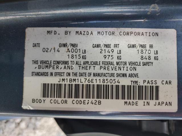 VIN JM1BM1L76E1185054 2014 Mazda 3, Touring no.12