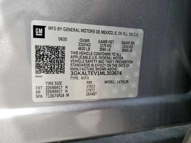 VIN 3GKALTEV1ML303674 2021 GMC Terrain, Sle no.13