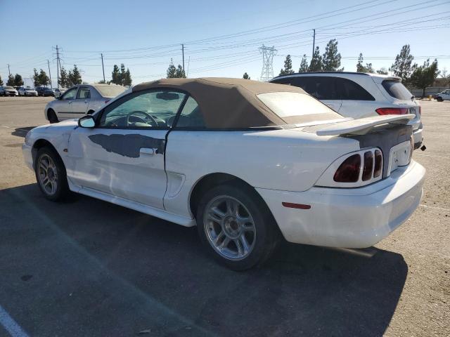 FORD MUSTANG 1997 white  gas 1FALP45XXVF133879 photo #3