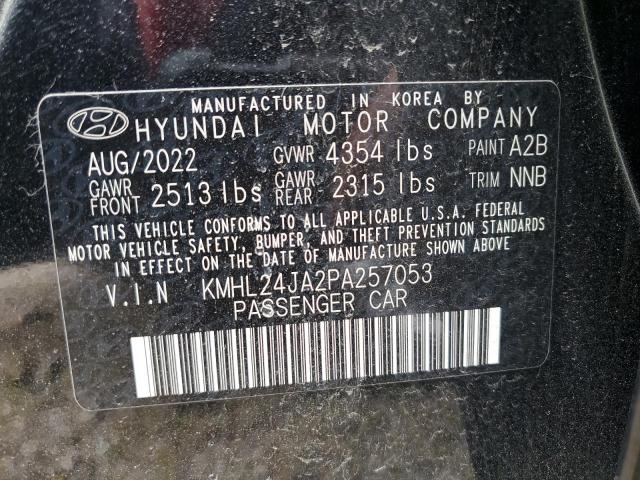 2023 HYUNDAI SONATA SE KMHL24JA2PA257053  66324704