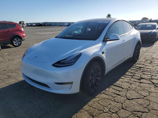 VIN 7SAYGDEE1NF394985 2022 Tesla MODEL Y no.1