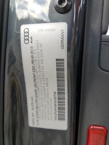 VIN WAUENAF48KN006736 2019 Audi A4, Premium Plus no.12