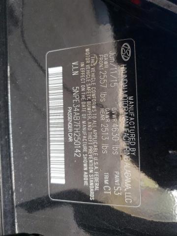 2015 HYUNDAI SONATA SPO - 5NPE34AB7FH250142