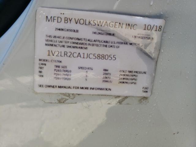 2021 VOLKSWAGEN ATLAS SEL - 1V2TR2CA6MC509354