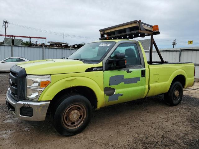 FORD F250 SUPER 2012 green  gas 1FTBF2A65CEC71245 photo #1