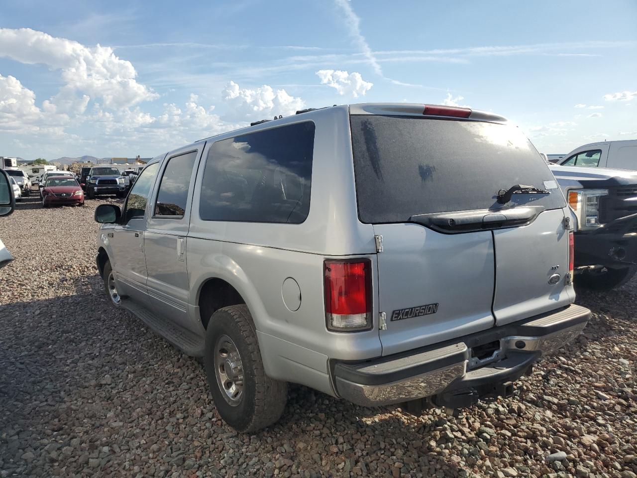 FORD EXCURSION 2001 silver  diesel 1FMNU40F11ED72890 photo #3