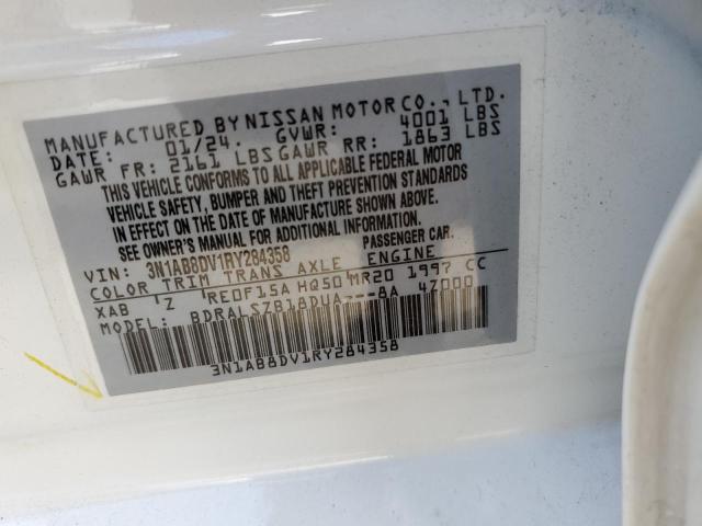 2024 NISSAN SENTRA SR - 3N1AB8DV1RY284358
