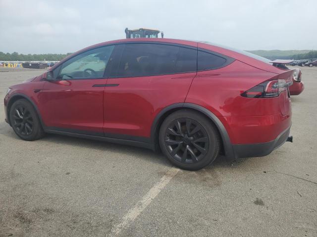 TESLA MODEL X 2023 red  electric 7SAXCBE50PF416490 photo #3