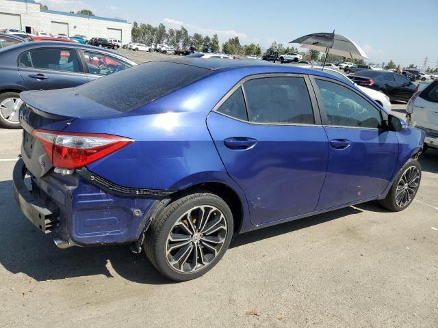 TOYOTA COROLLA L 2015 blue  gas 5YFBURHE4FP201898 photo #4