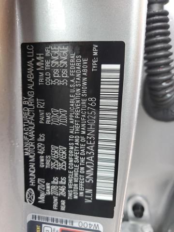 2022 HYUNDAI TUCSON SE - 5NMJA3AE3NH025768