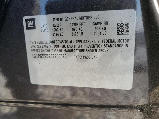 2015 CHEVROLET CRUZE LTZ - 1G1PG5SB2F7288523
