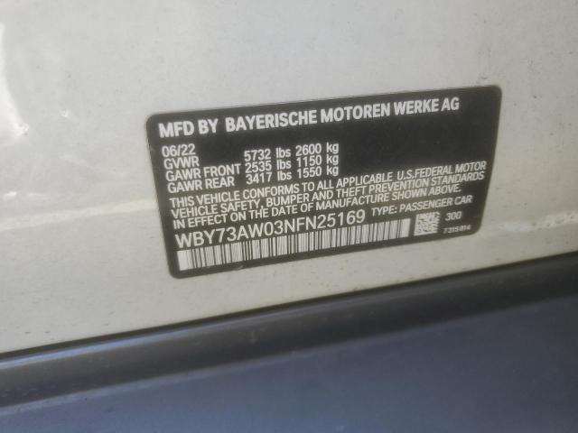 2022 BMW I4 EDRIVE - WBY73AW03NFN25169