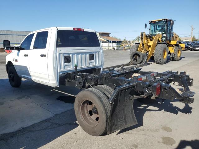 DODGE RAM 3500 S 2012 white crew pic diesel 3C63DRGL3CG153324 photo #3