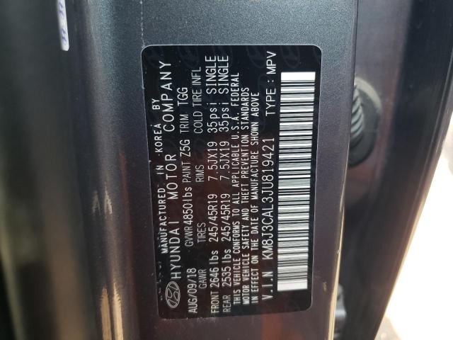 2018 HYUNDAI TUCSON SPO - KM8J3CAL3JU819421
