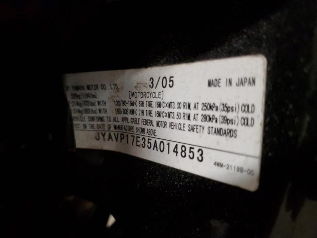 2005 YAMAHA XV1700 A JYAVP17E35A014853