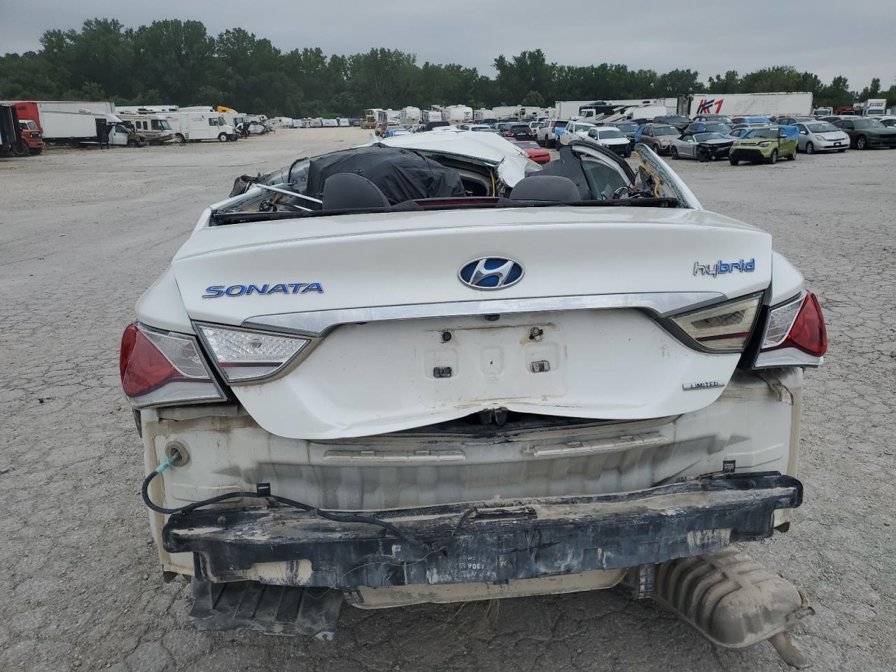 Lot #2766850820 2013 HYUNDAI SONATA HYB