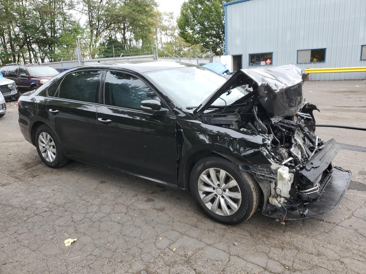 Lot #2792078771 2013 VOLKSWAGEN PASSAT S