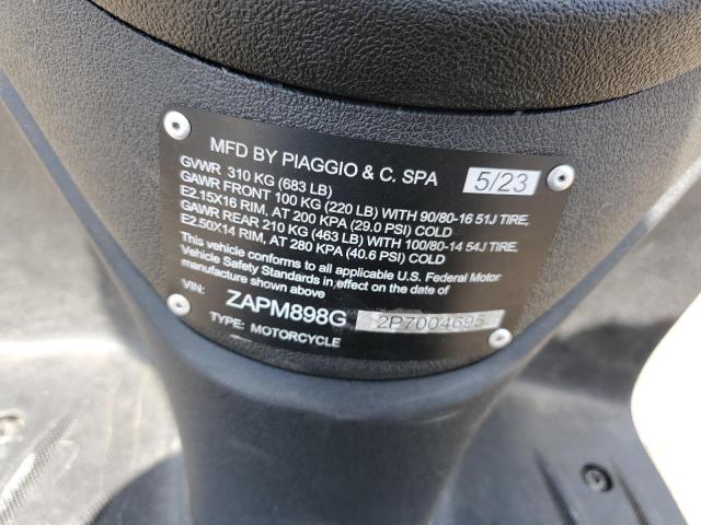 2023 PIAGGIO LIBERTY 15 ZAPM898G2P7004695