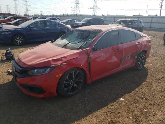 VIN 2HGFC2F83MH505849 2021 Honda Civic, Sport no.1