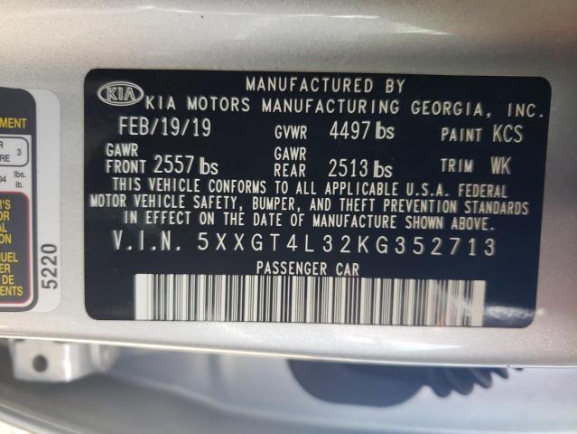 2019 KIA OPTIMA LX - 5XXGT4L32KG352713