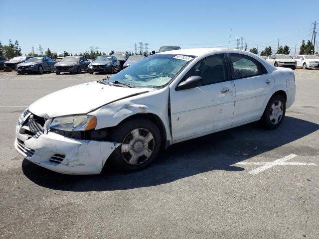 DODGE STRATUS SX 2006 white  gas 1B3EL46X56N151809 photo #1