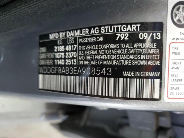 VIN WDDGF8AB3EA908543 2014 Mercedes-Benz C-Class, 3... no.12