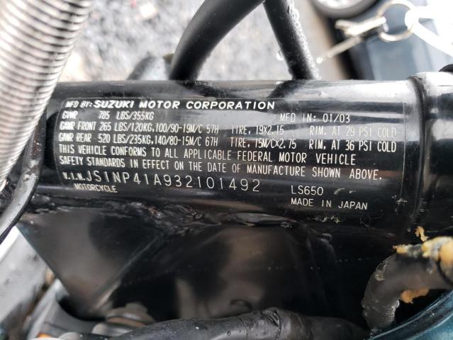 2003 SUZUKI LS650 P - JS1NP41A932101492