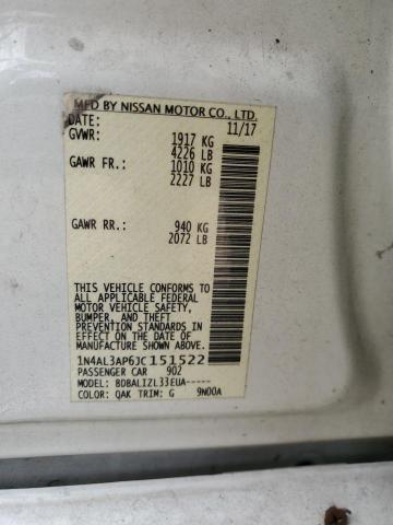 2018 NISSAN ALTIMA 2.5 - 1N4AL3AP6JC151522