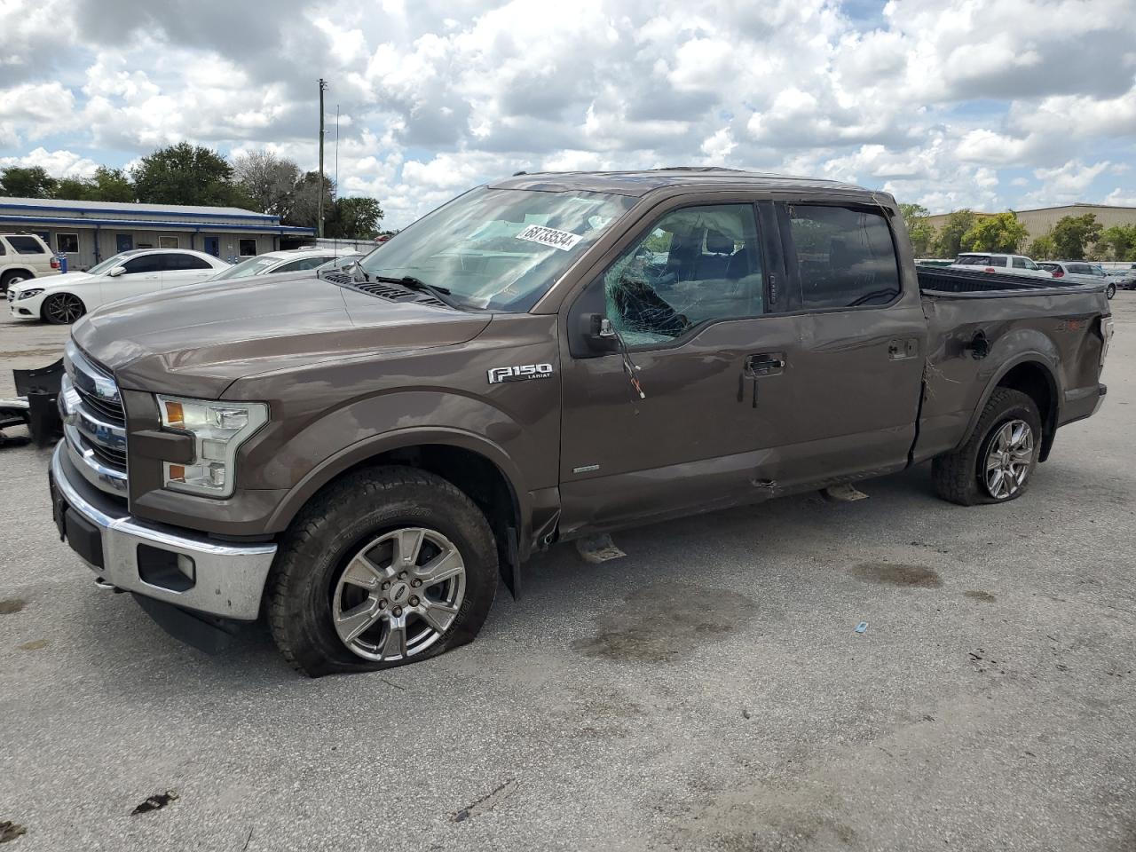 Lot #3030665090 2015 FORD F150 SUPER