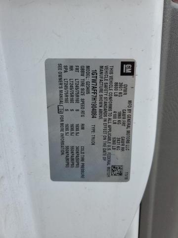 2017 GMC SAVANA G25 1GTW7AFF7H1904084