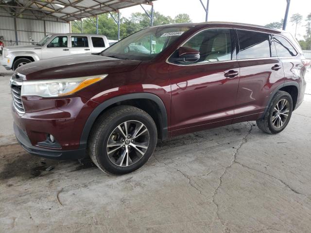 2016 TOYOTA HIGHLANDER XLE 2016